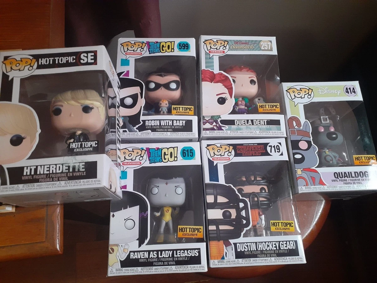 funko pop lot of 6 Hot Topic exclusive new
