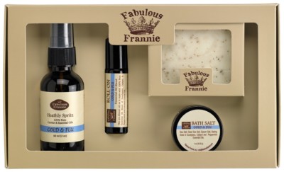 Easy Breathzy Gift Set - All Natural with Essential Oils by Fabulous Frannie