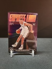 2024 Donruss Optic Basketball Victor Wembanyama Express Lane Purple Prizm