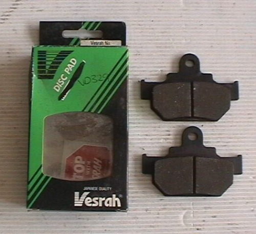 VESRAH VD337 EBC FA106/2 FRONT BRAKE PADS SUZUKI DR600 DR600S 1985-88 SP600 85