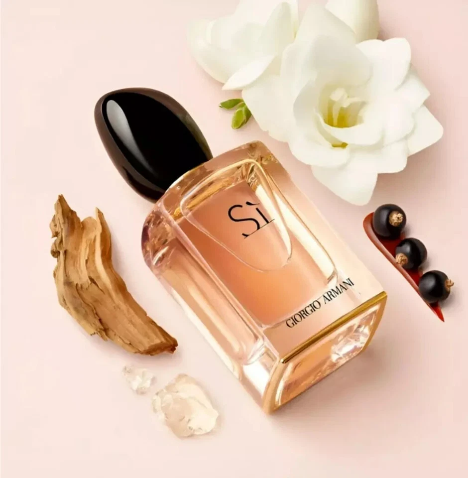 Si от Giorgio Armani 3,4 унц / 100 мл парфюмированная вода совершенно новый запечатанный в коробке - Изображение 2 из 4