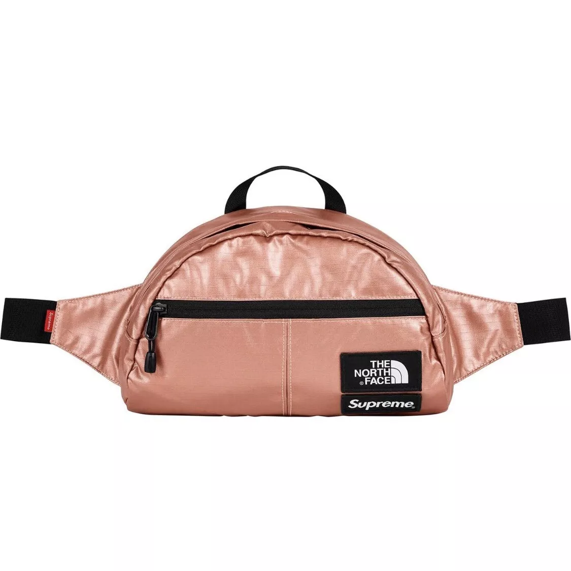 Supreme The North Face Rose Gold Metallic Waist Bag Lumbar Fanny Pack SS18