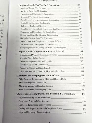 The Only S-Corp Beginner's Guide You'll Ever Need, 2025 Ed. by Garrett Monroe - Picture 5 of 7