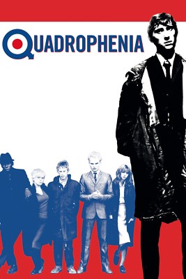 Quadrophenia Canvas Album Art Movie Poster Print Scooter Mods The Who 70s Music