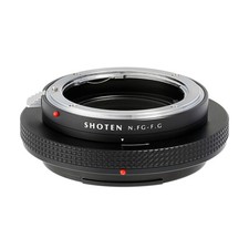 SHOTEN Lens Adapter Nikon G AI D mount lens to Fujifilm GFX 50r 50s 100s camera