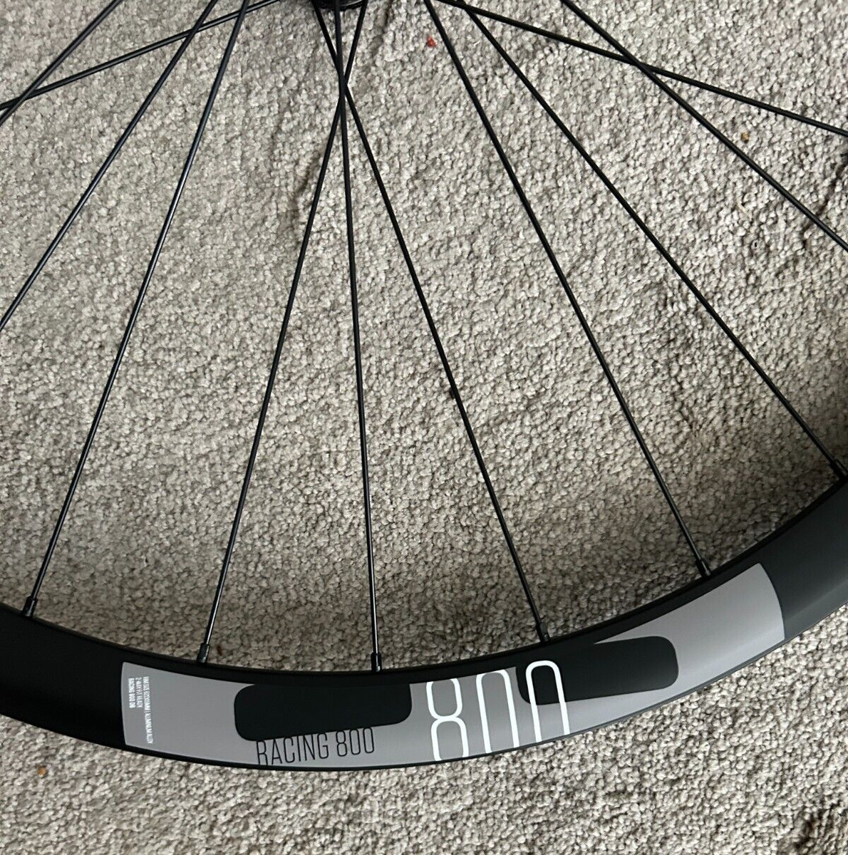 Fulcrum Racing Red 800 700c Thru Axle Disc Brake Tubeless Road