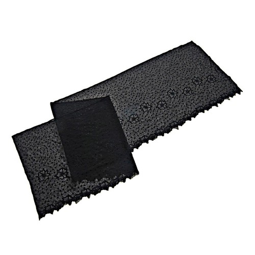 American Glamour Badgley Mischka Embroidered Scarf 229698-MJ - Picture 2 of 2