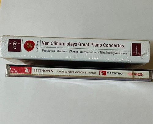 VAN CILBURN Plays Great Piano Concertos 7 CD SET NEW SEALED +BONUS Beethoven CD! - Picture 3 of 3