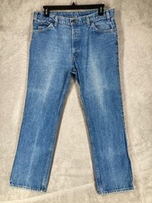Vintage 80s Levis Jeans Mens 36x30 Denim levis 43549-0215 Two Horse Leather Tab
