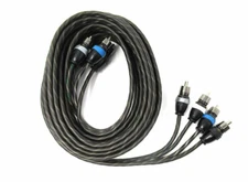 SKY HIGH CAR AUDIO 4 CHANNEL TWISTED RCA 12FT