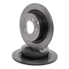 Delphi BG4169 Rear Plain Brake Disc Set for Citroen Dodge Jeep Peugeot
