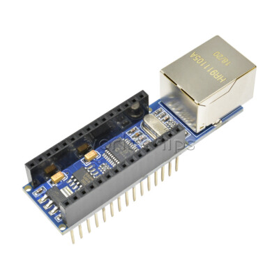 Mini ENC28J60 Webserver module Ethernet Shield board for Arduino Nano v3.0 top