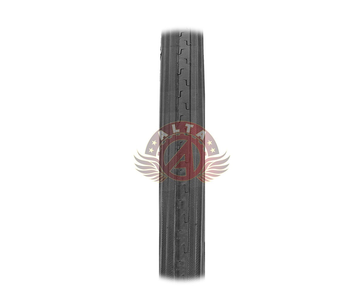 2 ALTA BICYCLE WIRE BEAD TIRE 26 x 1-3/8 BLACK GUM SLICK TOURING TREAD W/TUBES.