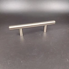 3" Center Brushed Nickel Kitchen Cabinet Drawer Bar Handle Pull 5 3/8" (10pc)