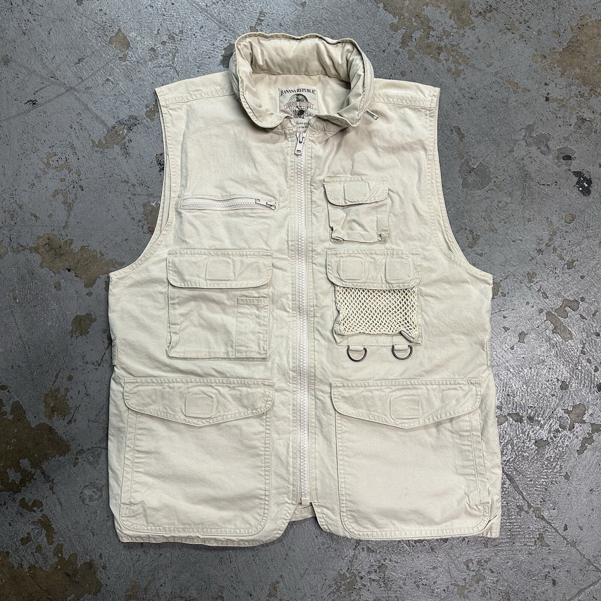 Vintage Banana Republic Safari Photography Shooting Hunting