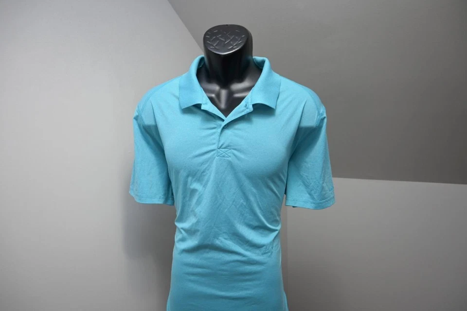 Bonobos Golf Polo Wicking Standard Fit Blue Short Sleeve Shirt Mens Size Large - Image 2 of 4