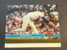 Box 55: 1991 St. Club MEMBERS ONLY UNCUT BOTTOM PROOF Nolan Ryan 7th No Hitter