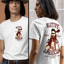 Camiseta Nativo Americano Indígena Americano Indio Primera Nación Guerrero Tribal