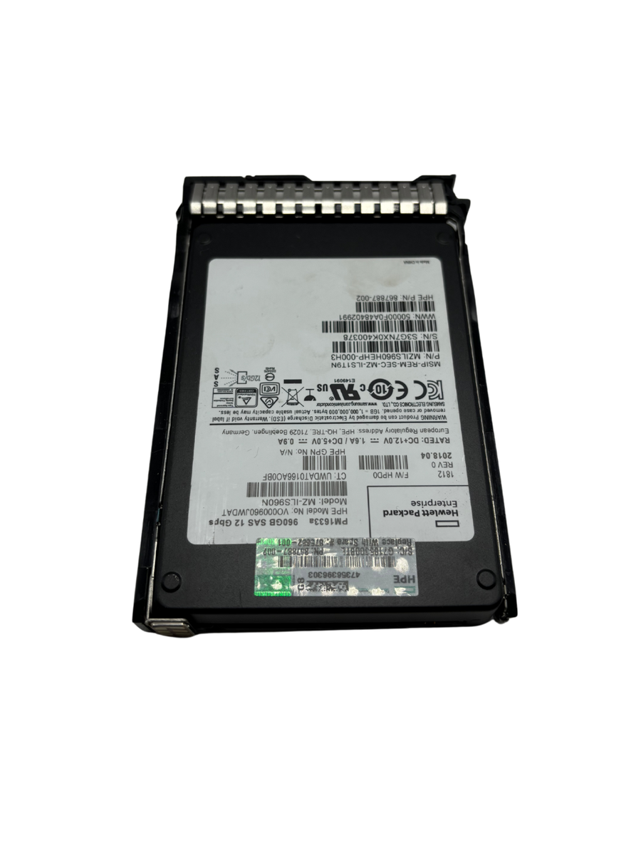 HPe 875682-001 960GB SAS 12Gbps RI SD DS 2.5