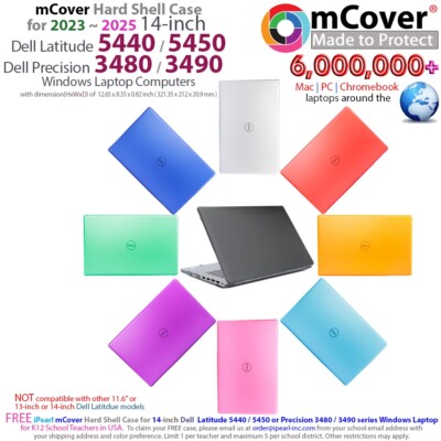 NEW mCover Case for 14'' Dell Latitude 5440 5450 Precision 3480 3490 Windows PC