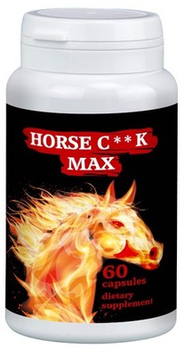 HORSE C*CK MAX Pillen länger dicker Penis Penisvergrößerung Sex Tabs Xtra Size
