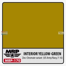 MRP170XXX MRP/Mr Paint - Interior Yellow-Green Zinc-Chromate Variant (US