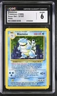 1999 POKEMON BASE SET #2/102 BLASTOISE HOLO CGC 6
