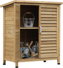 Armadio Da Esterno, Casetta Da Giardino in Legno Di Abete, Capanno Attrezzi Con 