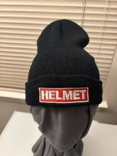 Rare! VTG 1990s Helmet Meantime Band Beanie Hat, Grunge, Hardcore