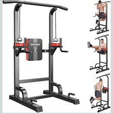 Power Tower Dip Station Pull Up Bar Multifunktions-Home-Gym Fitnessgerät