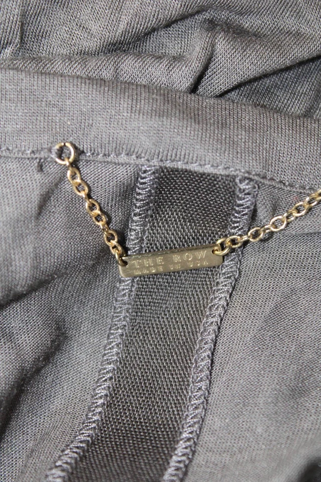 The Row Womens Scoop Neck Sleeveless Tank Top Taupe Brown Size M - Image 4 of 4