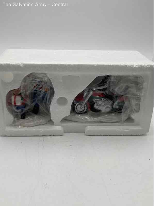Department 56 Snow Harley Davidson Holiday Christmas Village Figure w/Box