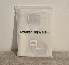 New Grounding Well Grounding Flat Sheet 60x265cm Earthing Bed Sheet with Cord