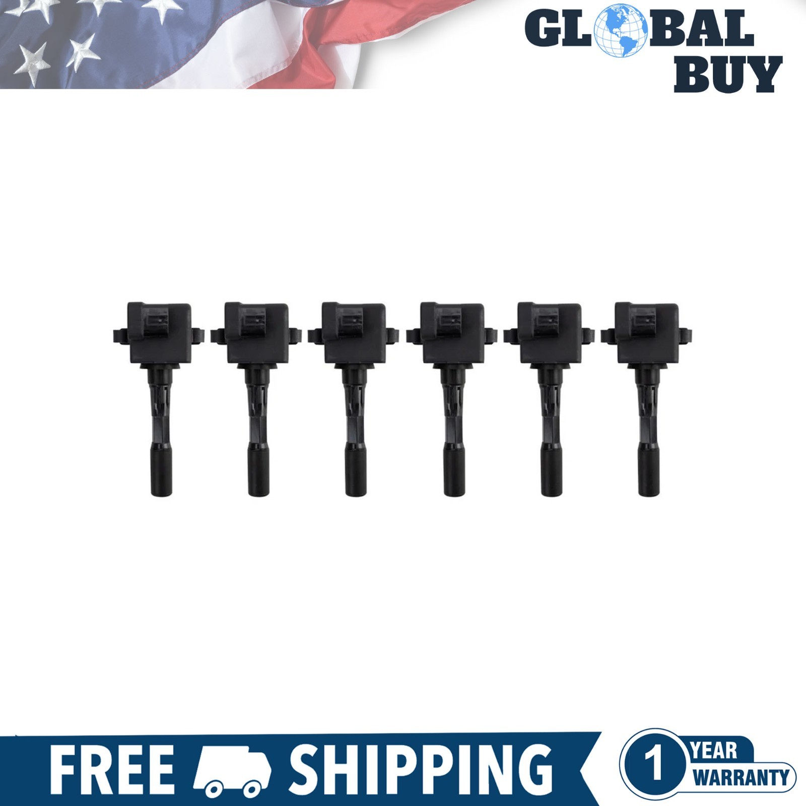 New Ignition Coil Set Fits 1995-2005 Acura NSX 1996-2004 RL 1996-1998 TL