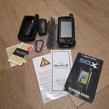 SkyGolf Skycaddie SGX Golf GPS System with Accessories *Tested and Working*