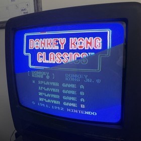 Donkey Kong Classics (Nintendo NES, 1988) Tested Authentic Retro Video Game Cart