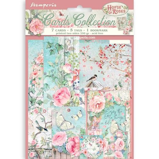 Stamperia Cards Collection - House of Roses SBCARD04