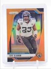 FOYE OLUOKUN 2024 PANINI PRIZM FOOTBALL ORANGE JAGUARS /249 Q5454