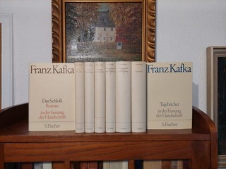 FRANZ KAFKA WERKE UND TAGEBÜCHER Werkausgabe 8 Bände S.FISCHER Leinen Gebunden