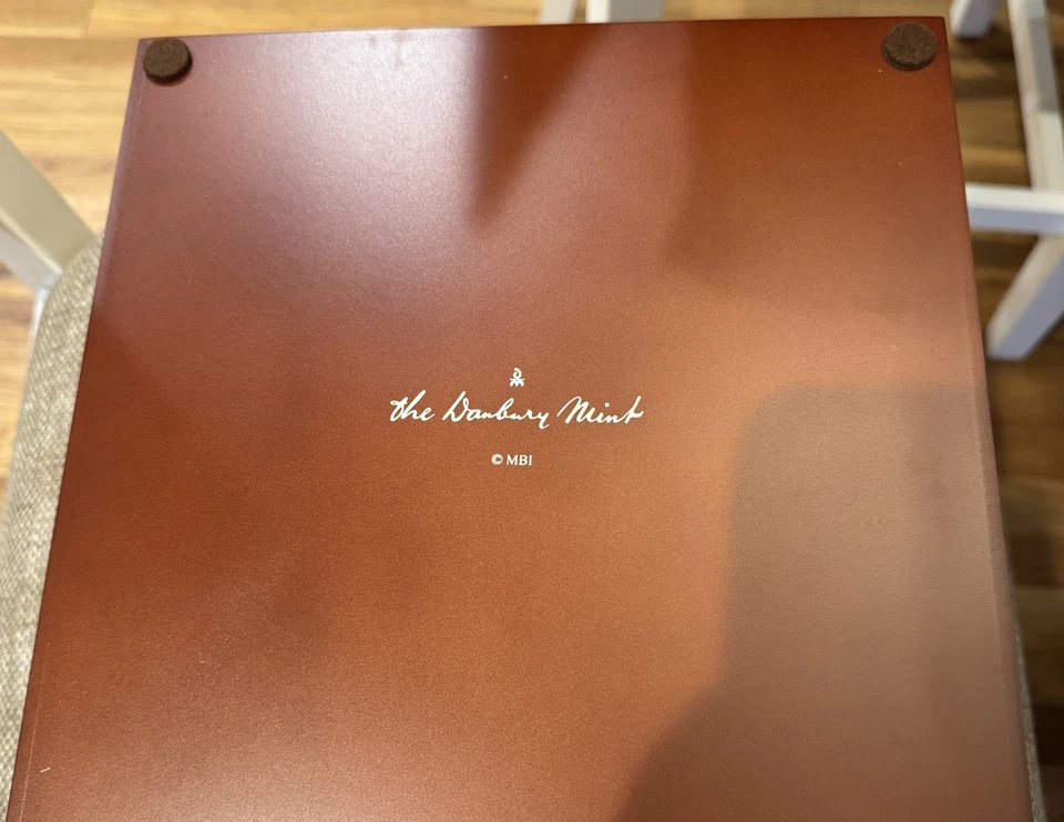 New Danbury Mint Land Of The Free State Quarters Wood Box Coin Holder - Image 2 of 4