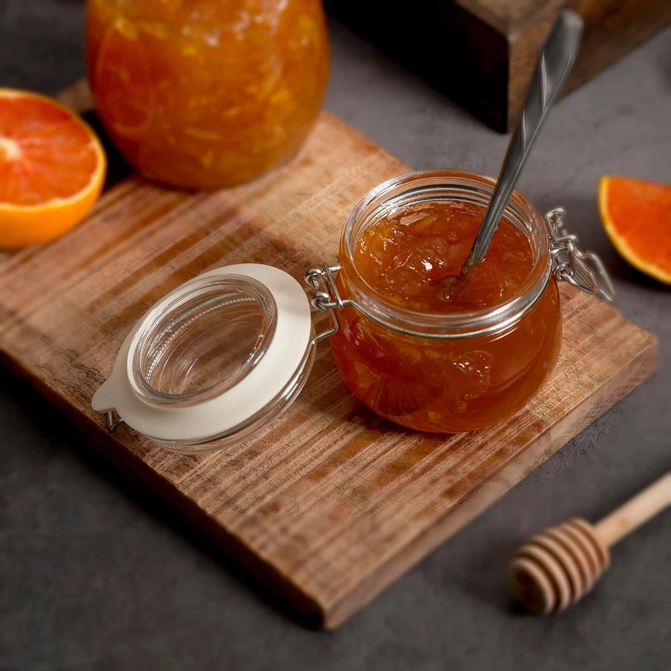 Sellos de junta de repuesto, silicona de grado europeo, se adapta a enlatado bucal regular... Foto 3 de 4