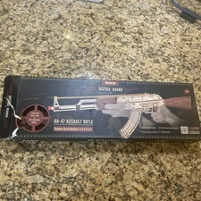 NEW Rolife Justice Guard Gun Models AK-47 Assault Rifle Rubber Band Gun Open Box