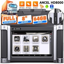 ANCEL HD8000 Diesel Heavy Duty Truck OBD Scan...