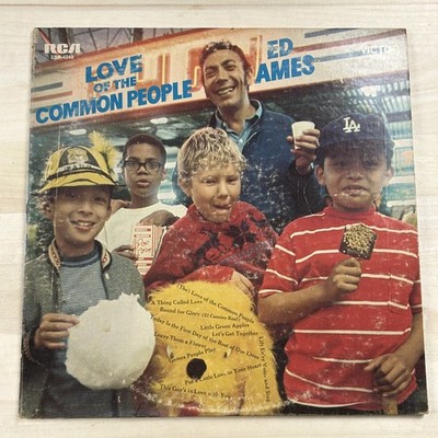 Ed Ames   Love of the Common People LP 1969 RCA Victor Pop Folk 33  RPM