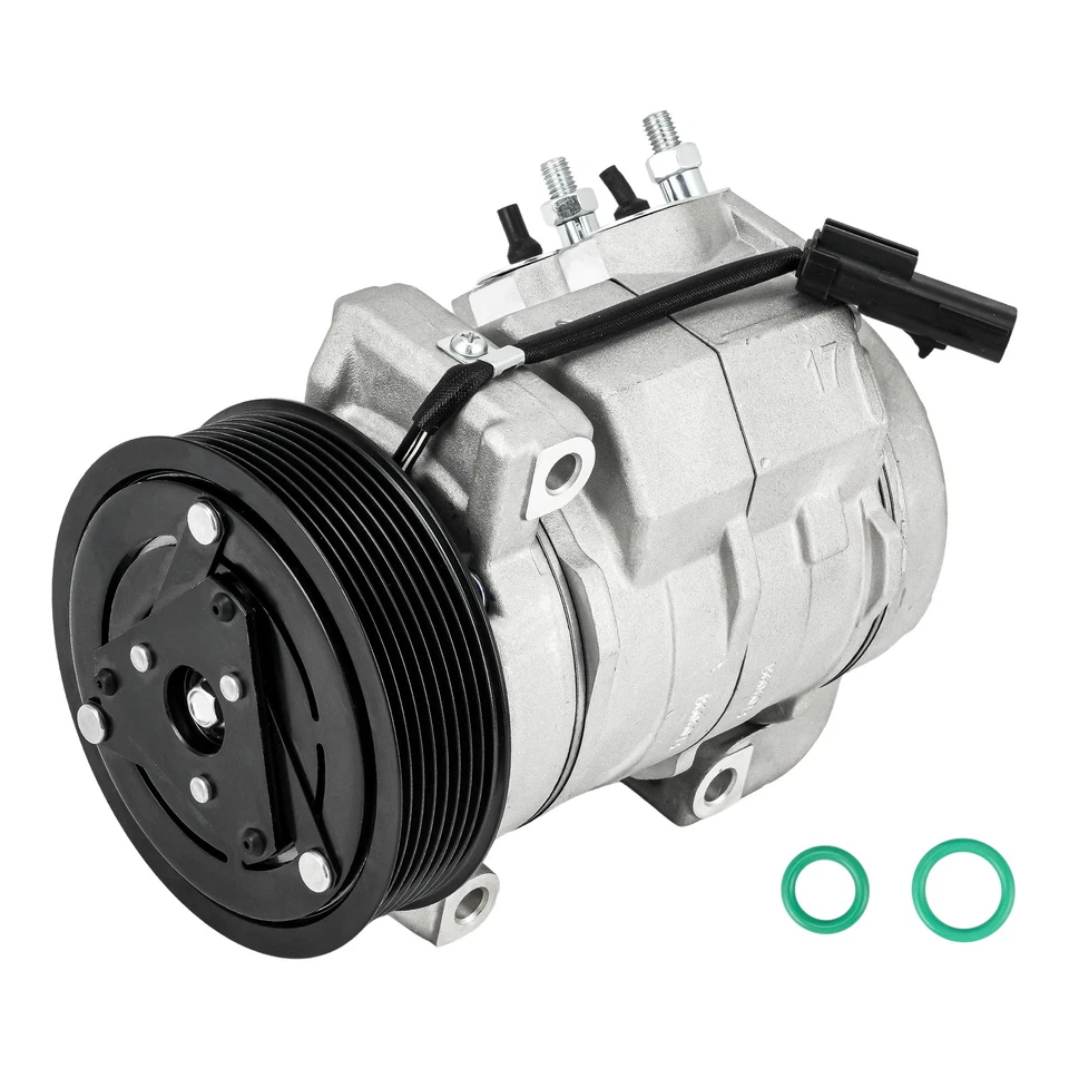 Compresor de aire acondicionado con embrague para 10 Dodge Ram 3500 2014 Ram 1500 178313 Foto 2 de 4