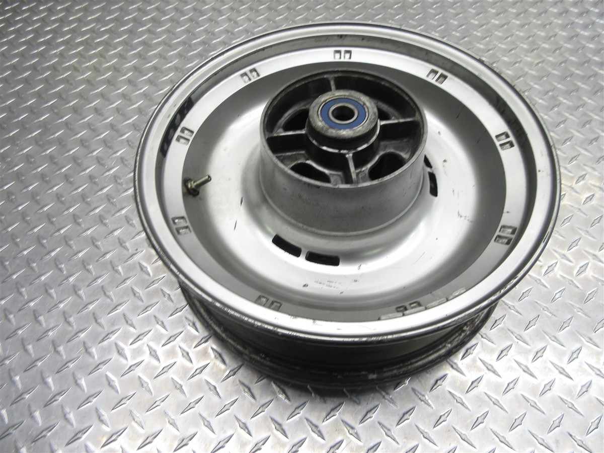 07-09 Kawasaki VN 900 VN900 Custom Rear Wheel Green Stripe 41073