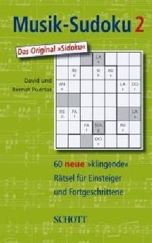 Musik-Sudoku: Das Original Sidoku. Band 2.: 60 ... | Buch | Zustand akzeptabel