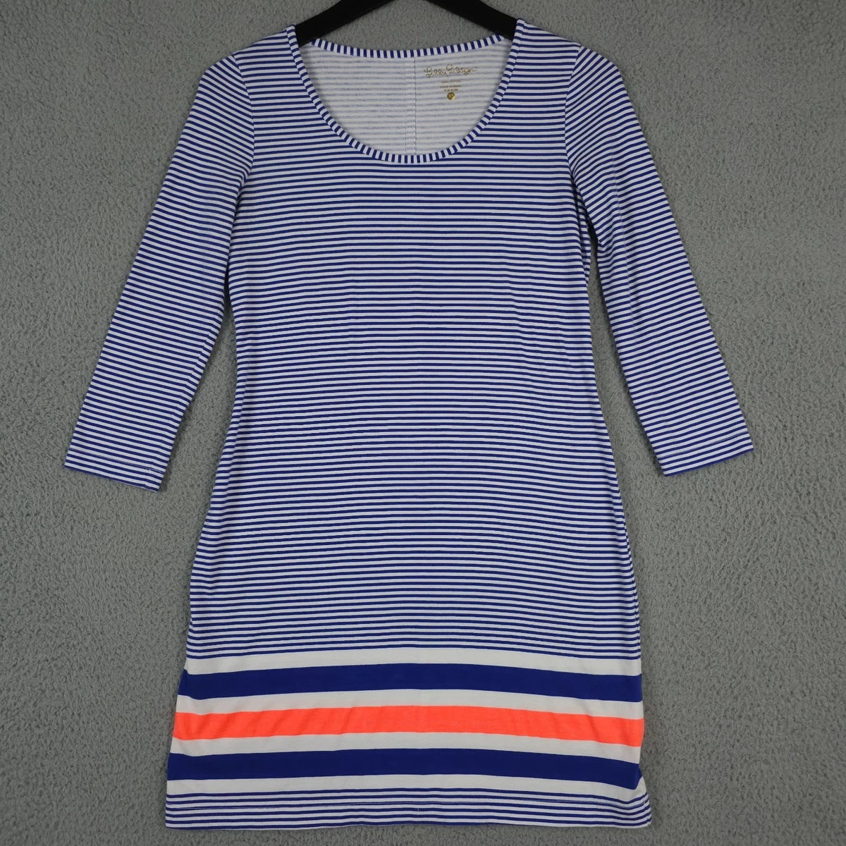 Cotton 3/4 Sleeve Striped Dresses for Women for sale | eBay