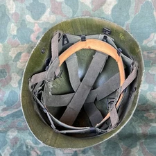 Vietnam Era US Army M1 Helmet Liner 1970s Original Used M1c Paratrooper