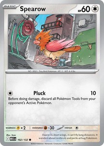 Spearow - 102/132 - Mega Evolution
